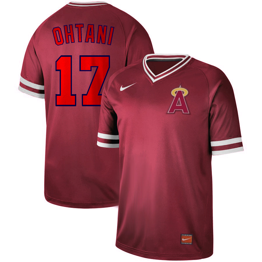 Shohei Ohtani Los Angeles Angels red Legend jersey