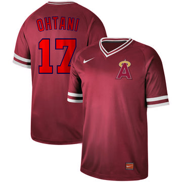Shohei Ohtani Los Angeles Angels red Legend jersey