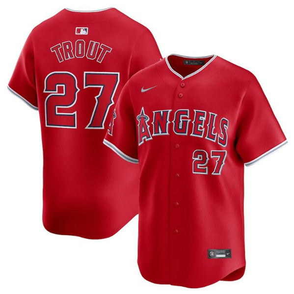 Mike Trout Los Angeles Angels red Alternate jersey