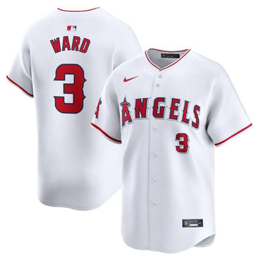 Taylor Ward Los Angeles Angels white Home jersey