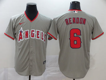 Anthony Rendon Los Angeles Angels grey jersey