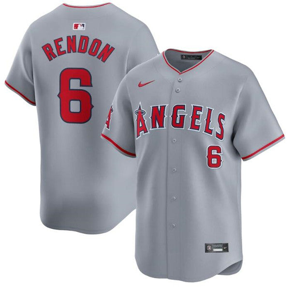 Anthony Rendon Los Angeles Angels gray Away jersey