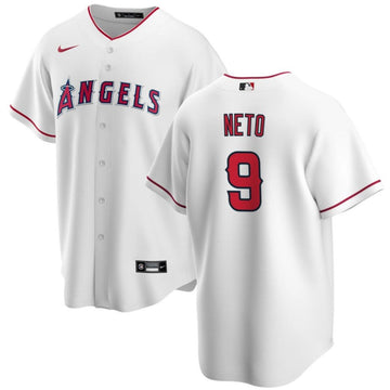 Zach Neto Los Angeles Angels white jersey