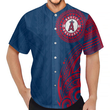 Los Angeles Angels blue jersey