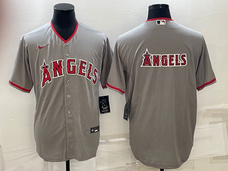 Los Angeles Angels gray jersey