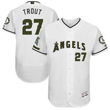 Los Angeles Angels white Authentic jersey