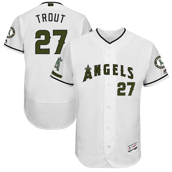 Los Angeles Angels white Authentic jersey