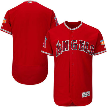 Los Angeles Angels scarlet Alternate jersey