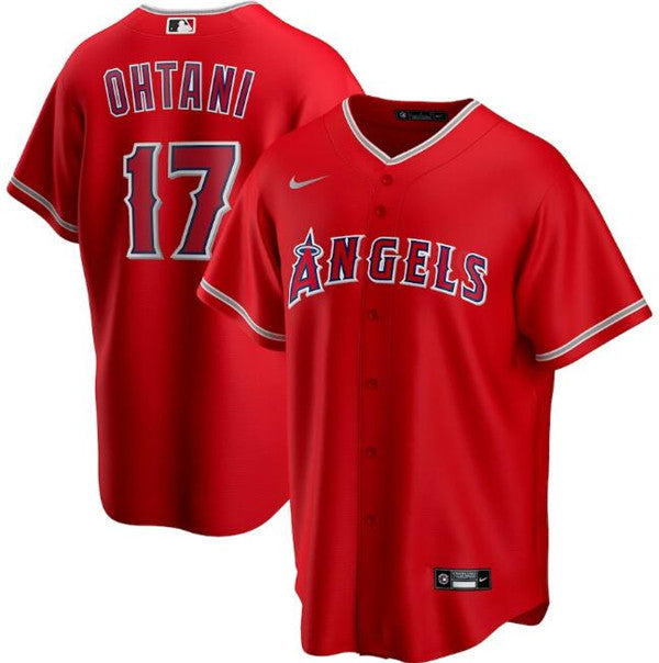 Los Angeles Angels red jersey