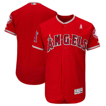 Los Angeles Angels red jersey