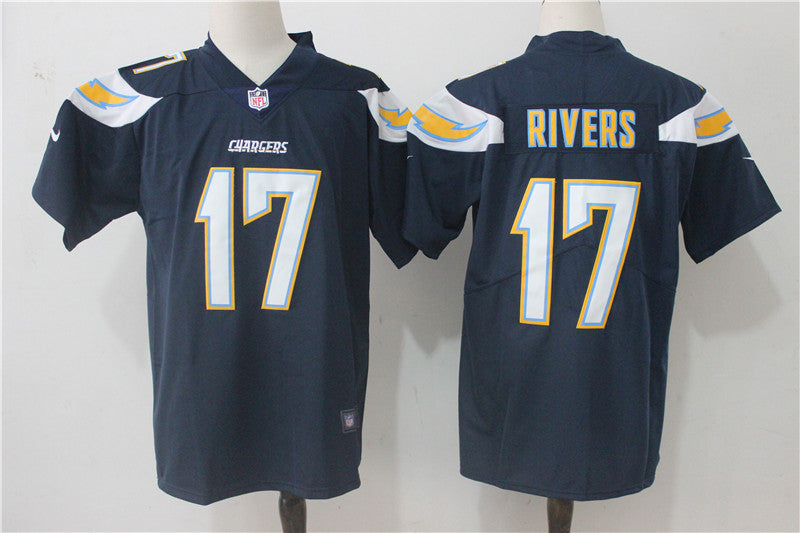 Philip Rivers Los Angeles Chargers navy jersey