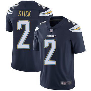 Easton Stick Los Angeles Chargers navy jersey
