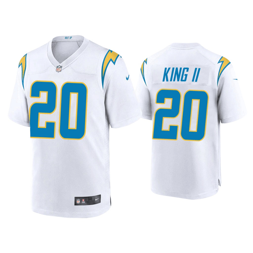 Desmond King II Los Angeles Chargers white jersey