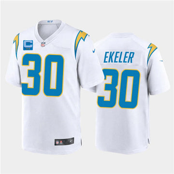 Los Angeles Chargers white jersey