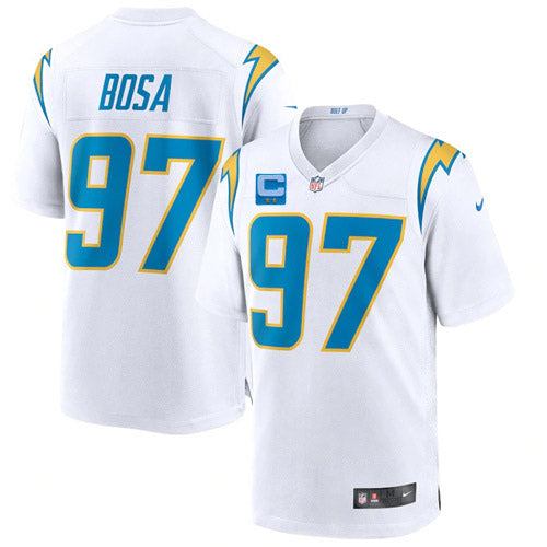 Los Angeles Chargers white jersey