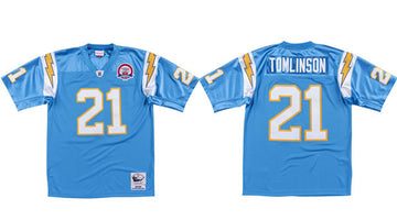 LaDainian Tomlinson Los Angeles Chargers blue Game jersey