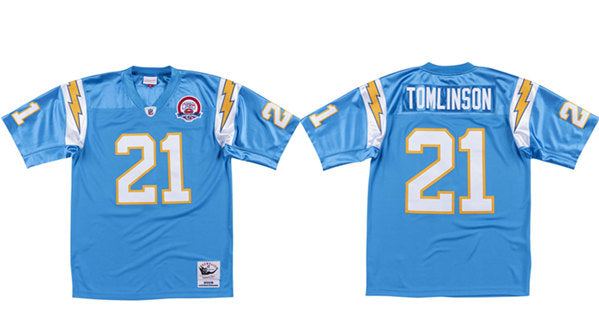 LaDainian Tomlinson Los Angeles Chargers blue Game jersey