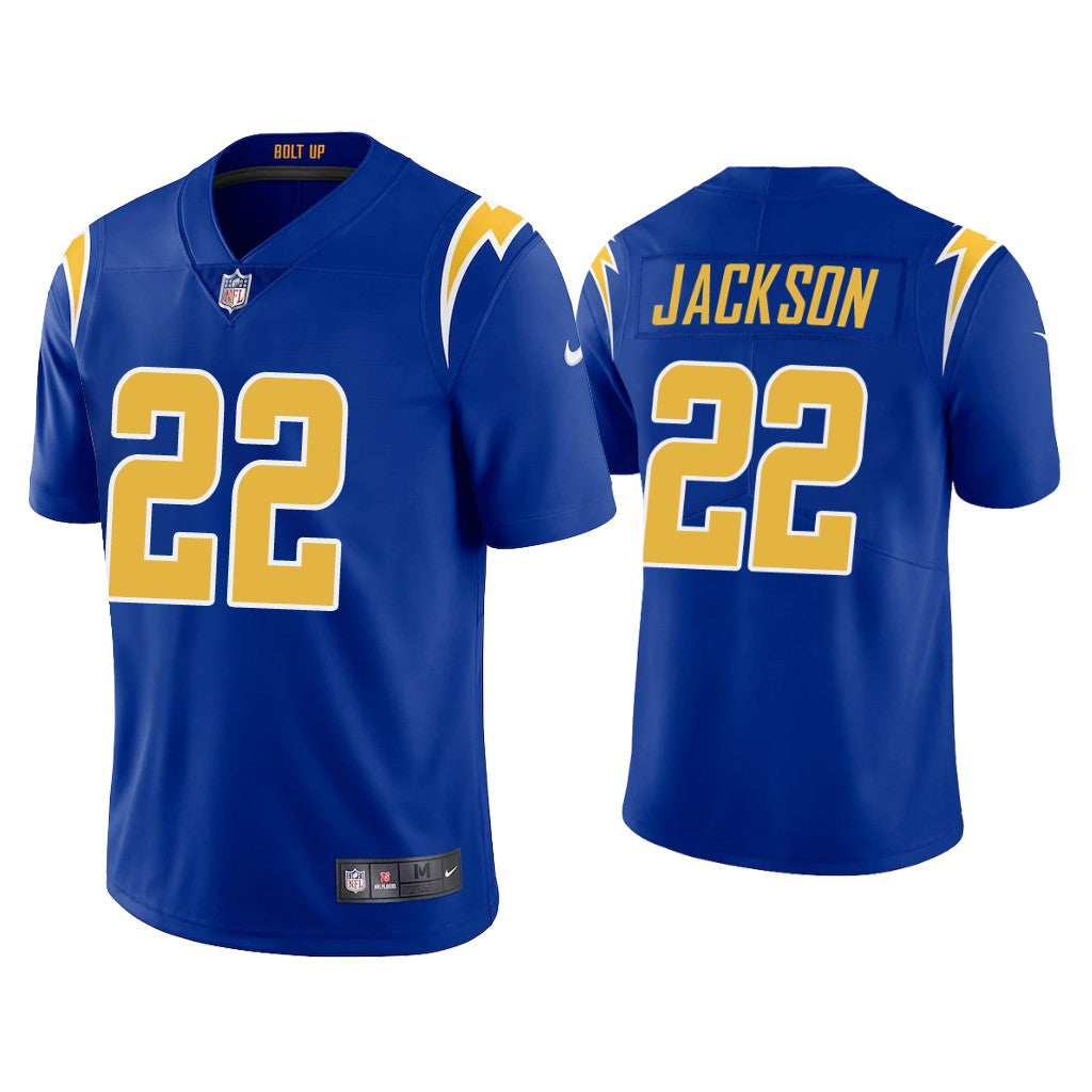 Justin Jackson Los Angeles Chargers royal jersey