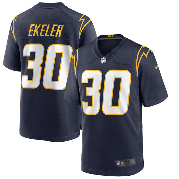 Austin Ekeler Los Angeles Chargers navy Game jersey
