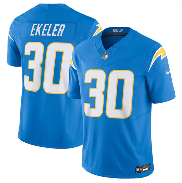 Austin Ekeler Los Angeles Chargers blue FUSE jersey