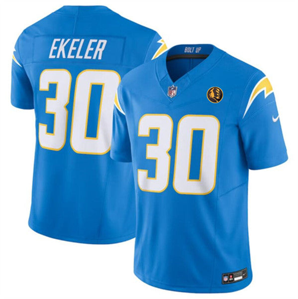 Austin Ekeler Los Angeles Chargers blue FUSE jersey