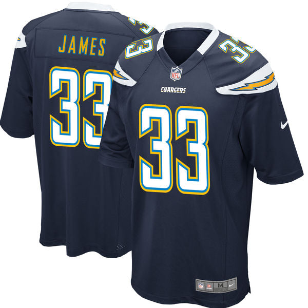 Derwin James Los Angeles Chargers navy Game jersey
