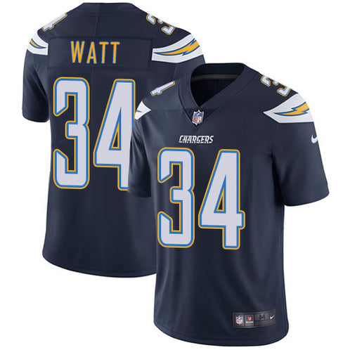 Derek Watt Los Angeles Chargers navy jersey