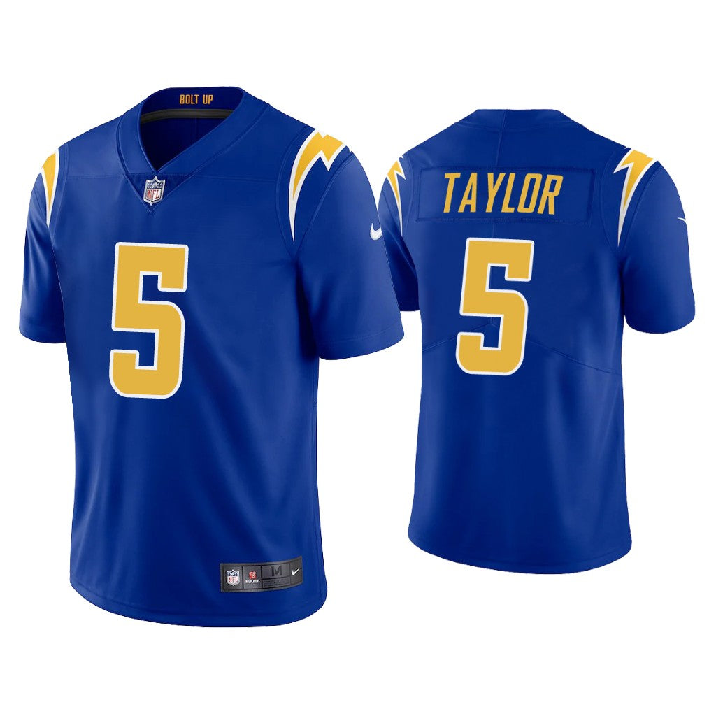 Tyrod Taylor Los Angeles Chargers royal jersey
