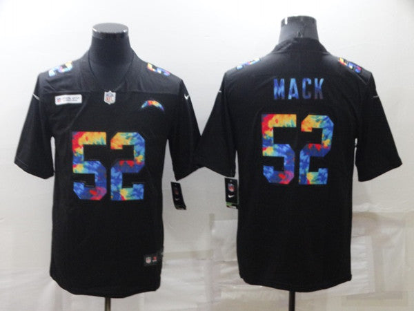 Khalil Mack Los Angeles Chargers black jersey