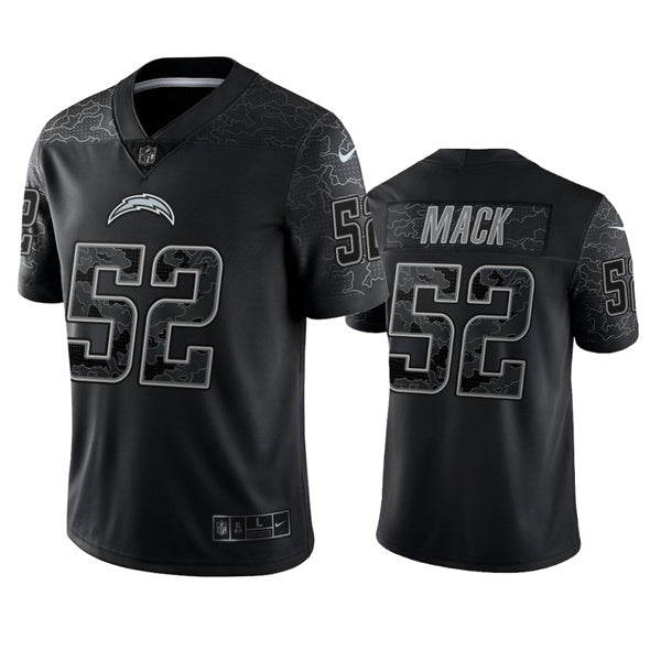 Khalil Mack Los Angeles Chargers black jersey
