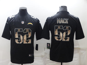 Khalil Mack Los Angeles Chargers black jersey