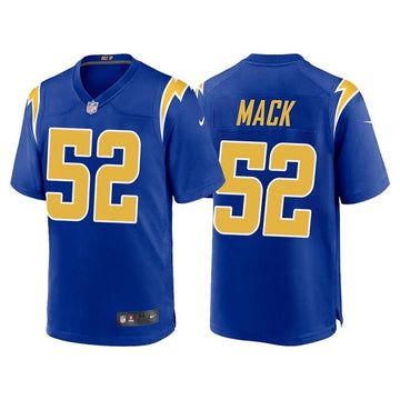 Khalil Mack Los Angeles Chargers navy jersey