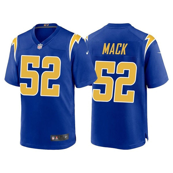 Khalil Mack Los Angeles Chargers navy jersey