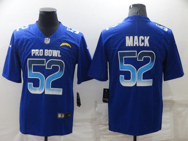 Khalil Mack Los Angeles Chargers royal jersey