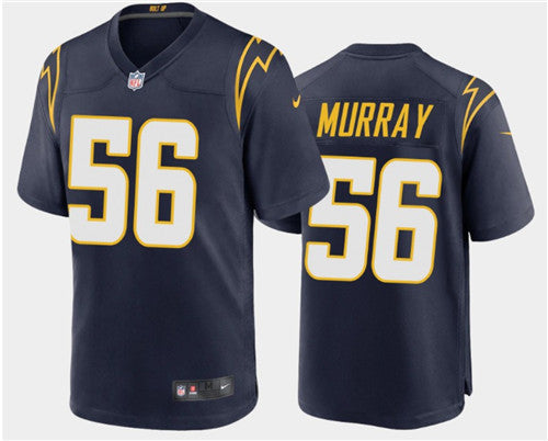 Kenneth Murray Los Angeles Chargers navy Game jersey