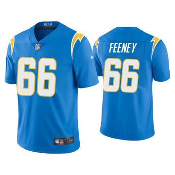 Dan Feeney Los Angeles Chargers blue jersey