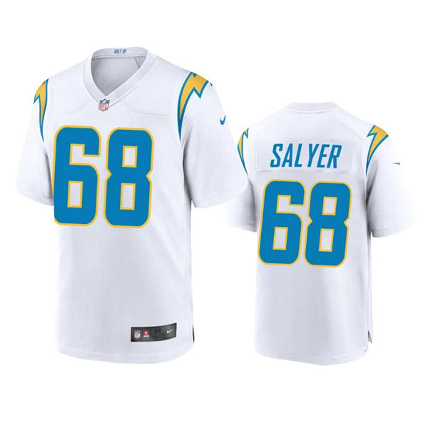 Jamaree Salyer Los Angeles Chargers white jersey
