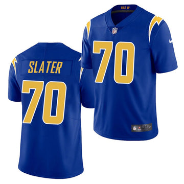 Rashawn Slater Los Angeles Chargers royal jersey