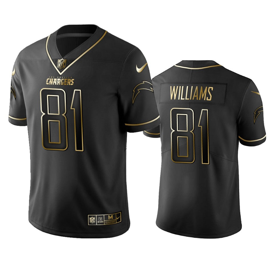 Mike Williams Los Angeles Chargers black jersey