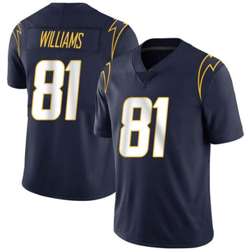 Mike Williams Los Angeles Chargers navy jersey