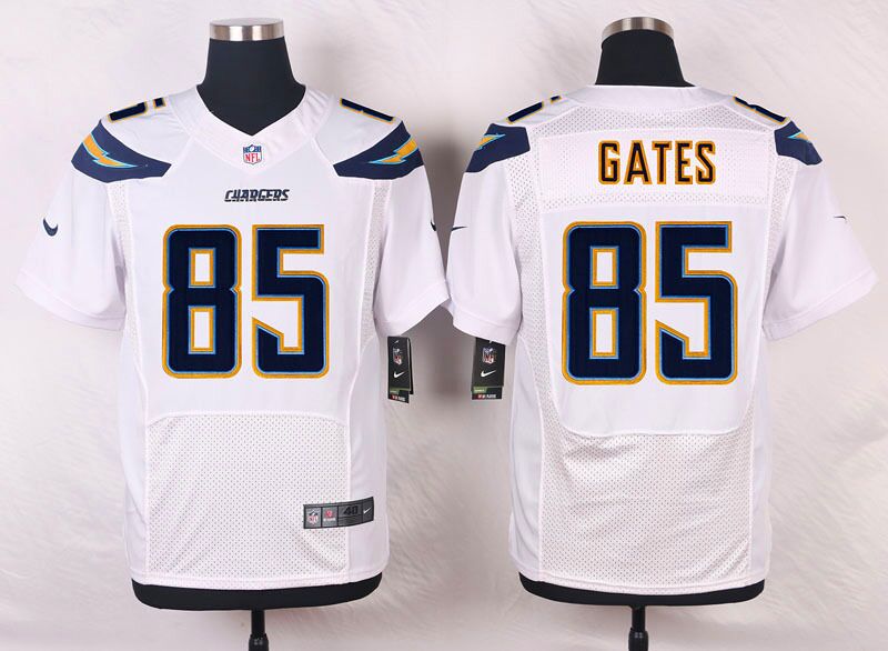 Antonio Gates Los Angeles Chargers white Elite jersey