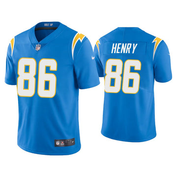 Hunter Henry Los Angeles Chargers blue jersey