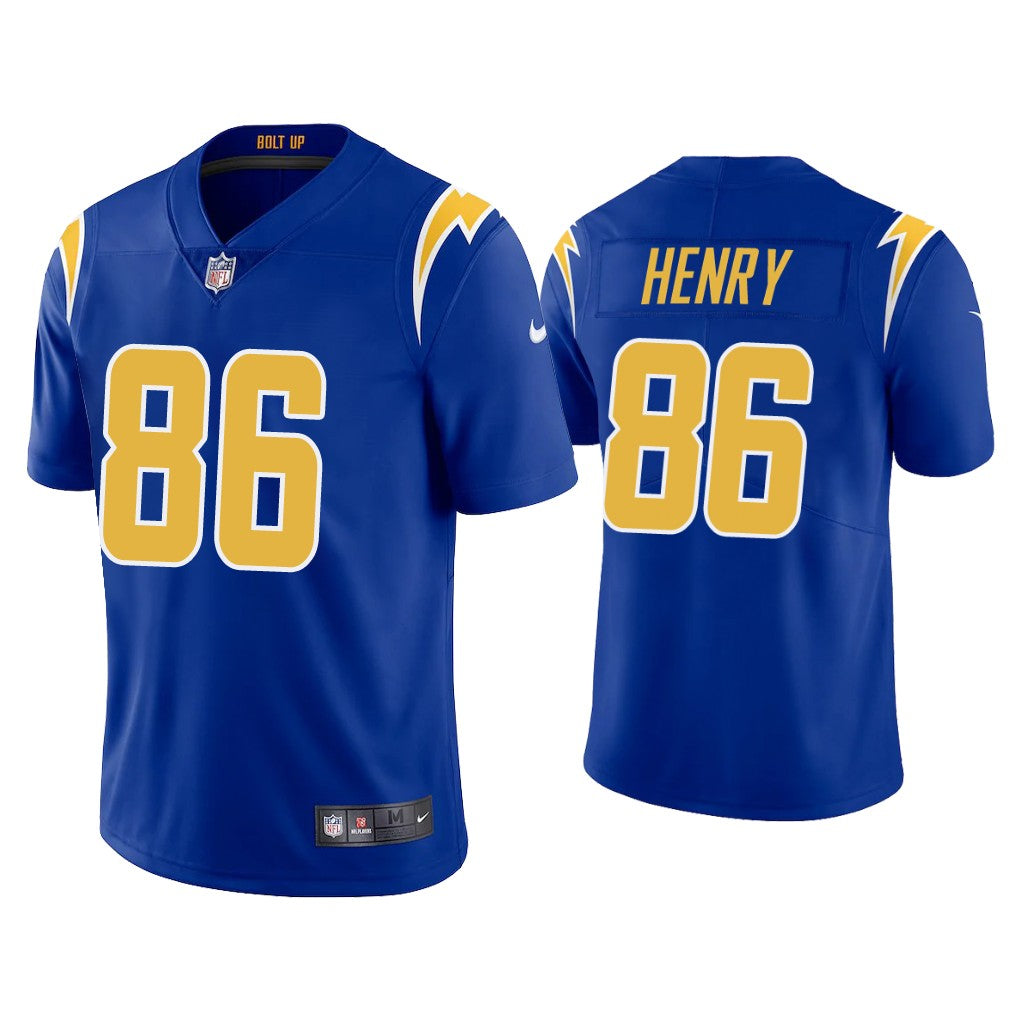 Hunter Henry Los Angeles Chargers royal jersey