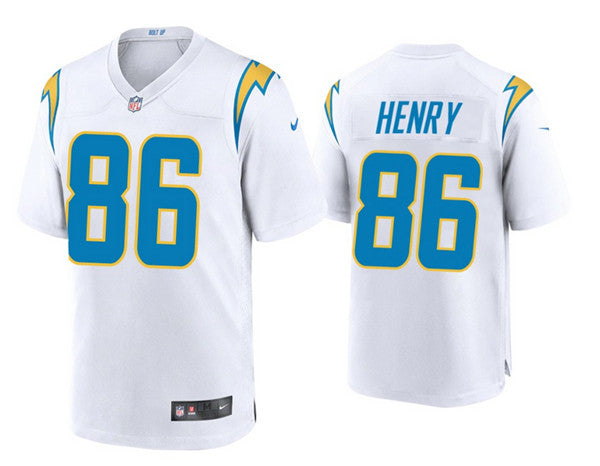 Hunter Henry Los Angeles Chargers white jersey