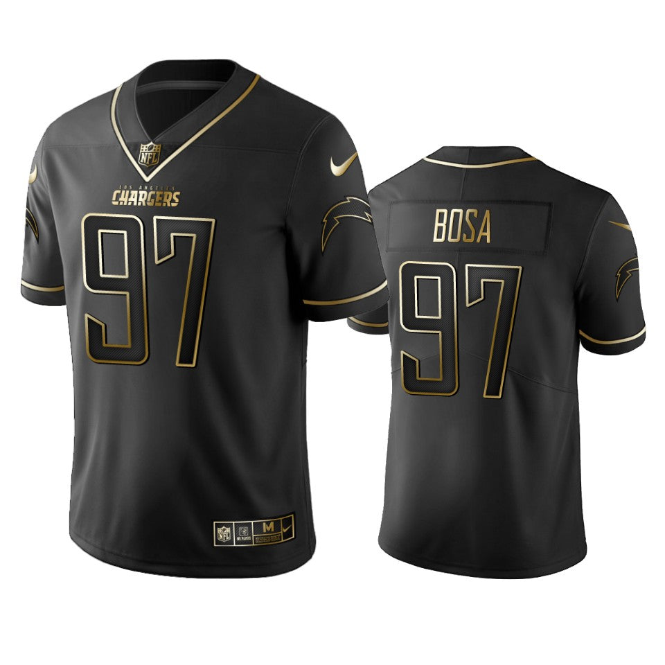 Joey Bosa Los Angeles Chargers black jersey