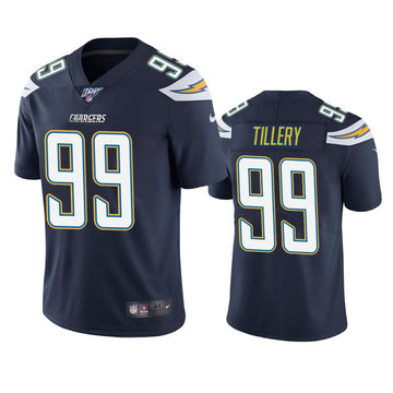 Jerry Tillery Los Angeles Chargers navy jersey