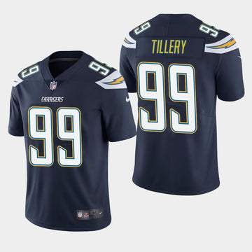 Jerry Tillery Los Angeles Chargers navy jersey