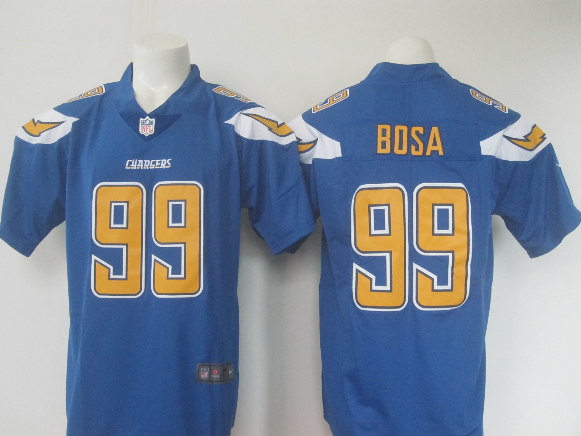 Joey Bosa Los Angeles Chargers blue jersey