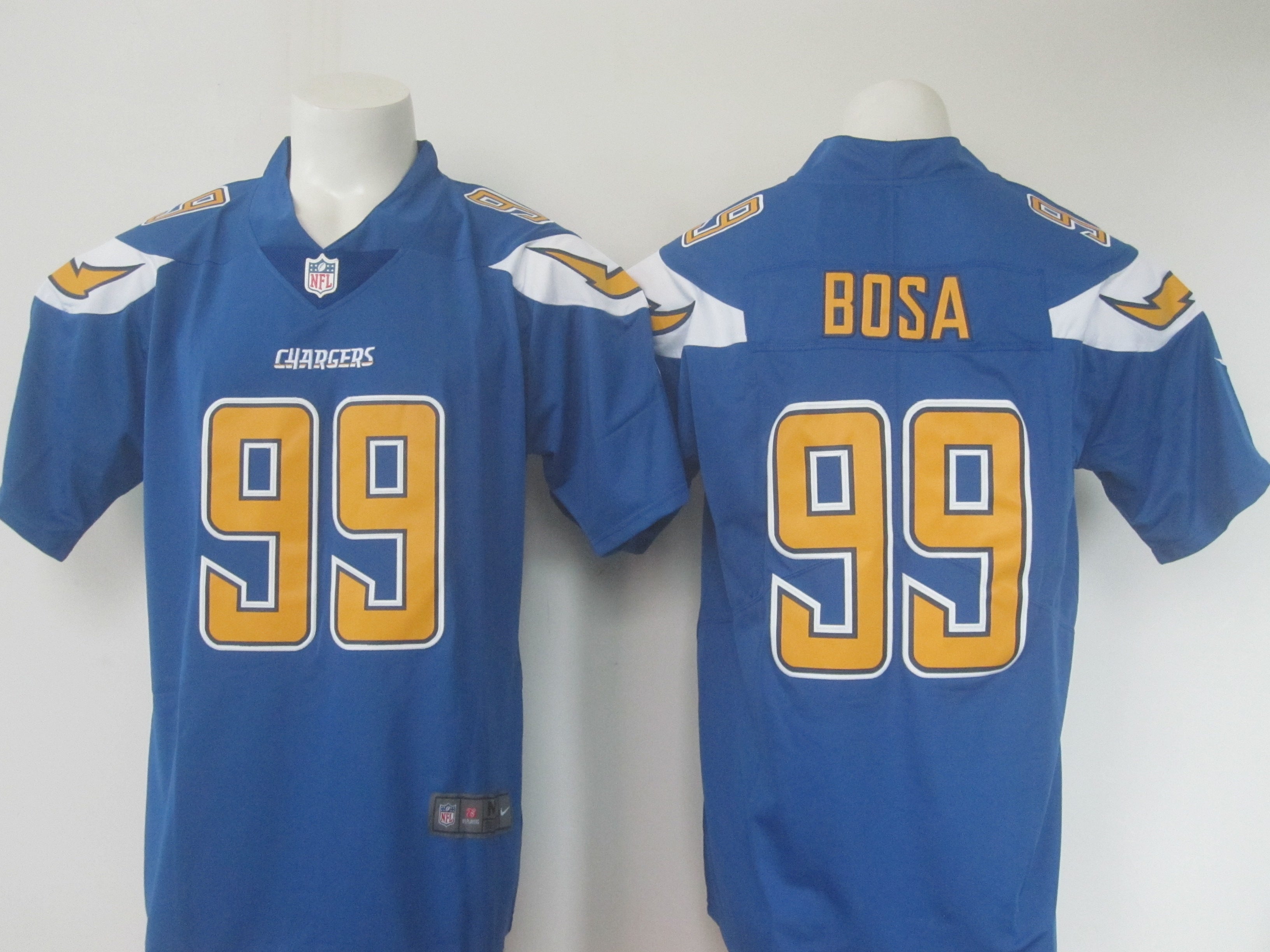 Joey Bosa Los Angeles Chargers blue jersey