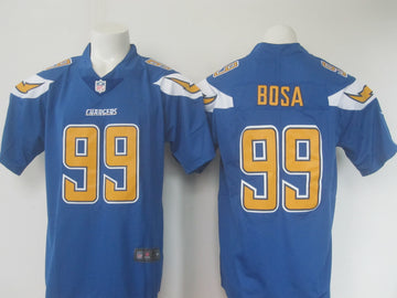 Joey Bosa Los Angeles Chargers blue jersey